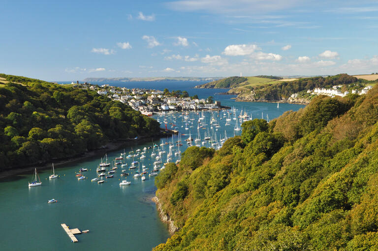 Hall Walk from Fowey via Bodinnick to Polruan