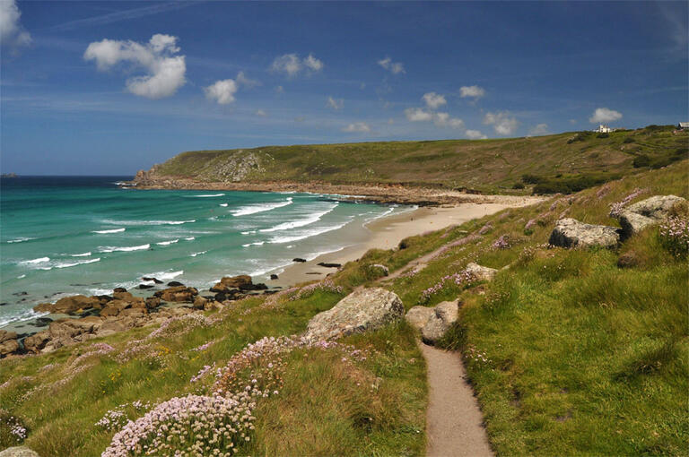 Gwynver beach - circular walks